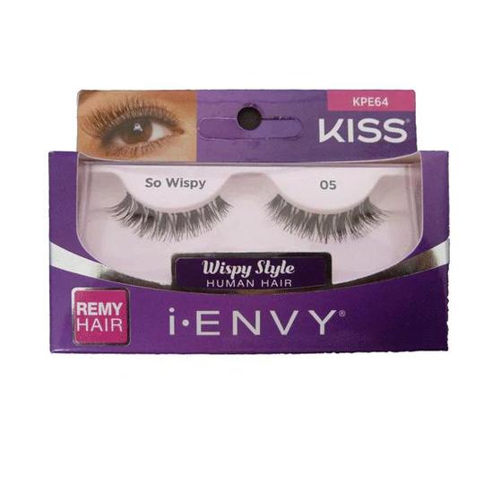 Kiss I Envy Wispy Style Remy Hair So Wispy 05 Eyelashes KPE64