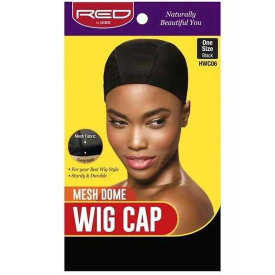 Kiss Mesh Dome Wig Cap Black HWC06 One Size