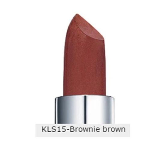 Kiss Moisture Lipstick KLS15 Brownie Brown 3.55g