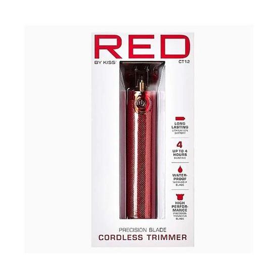 Kiss Precision Blade Cordless Trimmer CT12 RED