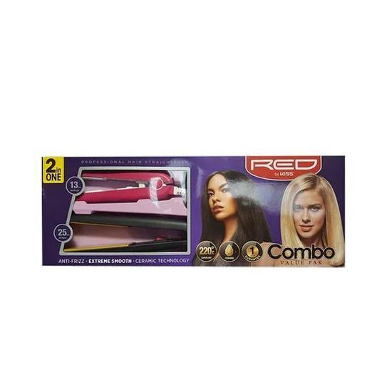 Kiss Professional Hair Straightener Combo Value Pack