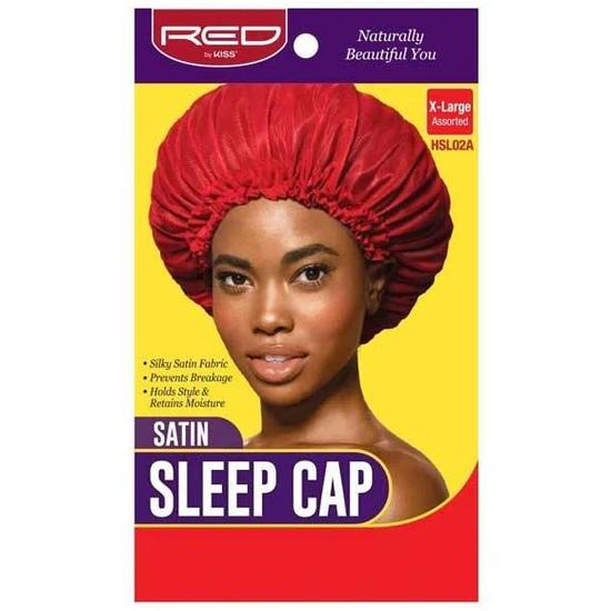 Kiss Satin Sleep Cap Assorted HSL02A X Large