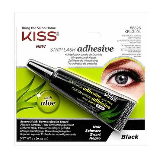 Kiss Strip Lash Black Adhesive With Aloe 7 g