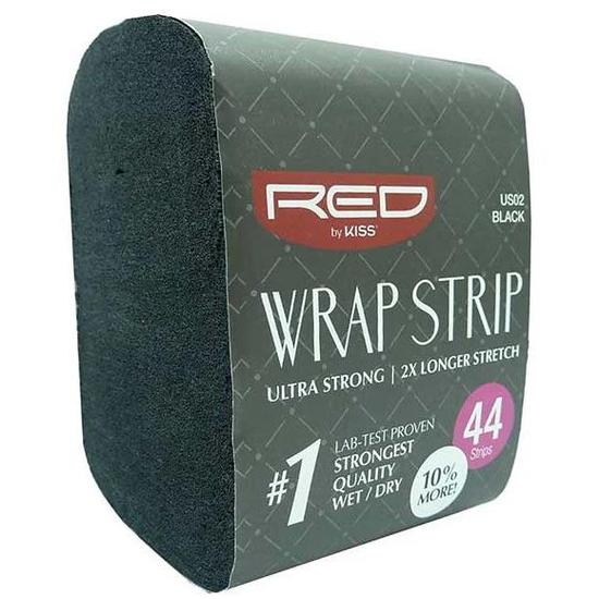 Kiss Wrap Strip US02 Black 44 Strips