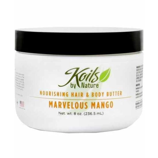 Koils By Nature Marvellous Mango Nourishing Hair & Body Butter 236.5ml