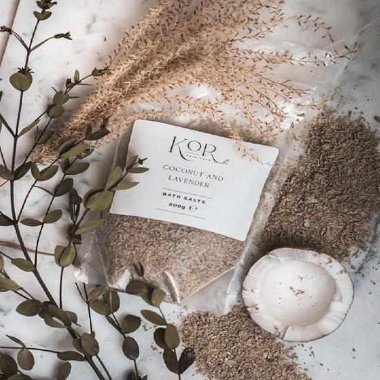 Kor Skincare KoR Skin Care Coconut & Lavender Bath Salts 200g