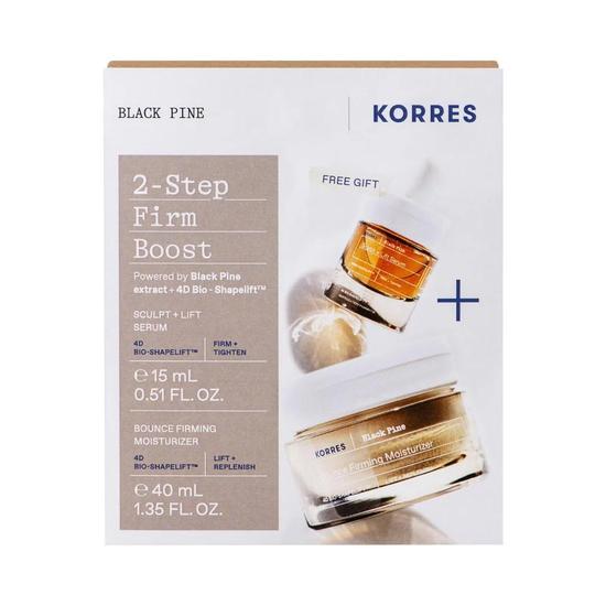 Korres Black Pine 2-Step Firm Boost Set