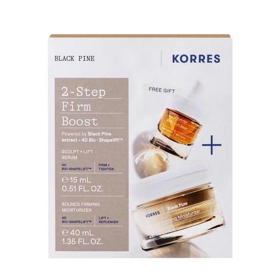 Korres Black Pine Day Cr N-C 40ml & Night 15ml Set