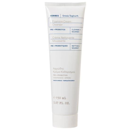 Korres Greek Yoghurt Foaming Cream Cleanser 150ml