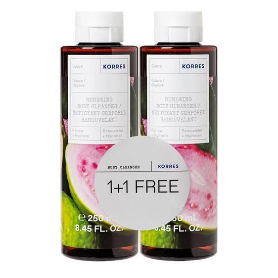 Korres Guava Renewing Body Cleanser 1+1 500ml