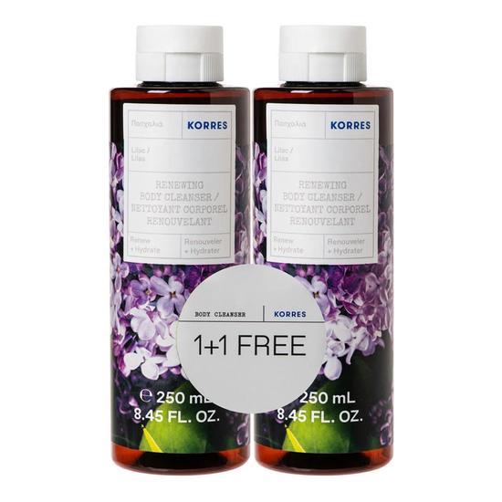 Korres Lilac Shower Gel 1+1 500ml