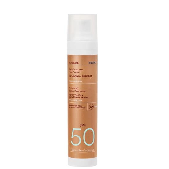 Korres Red Grape Face Sunscreen SPF 50 50ml