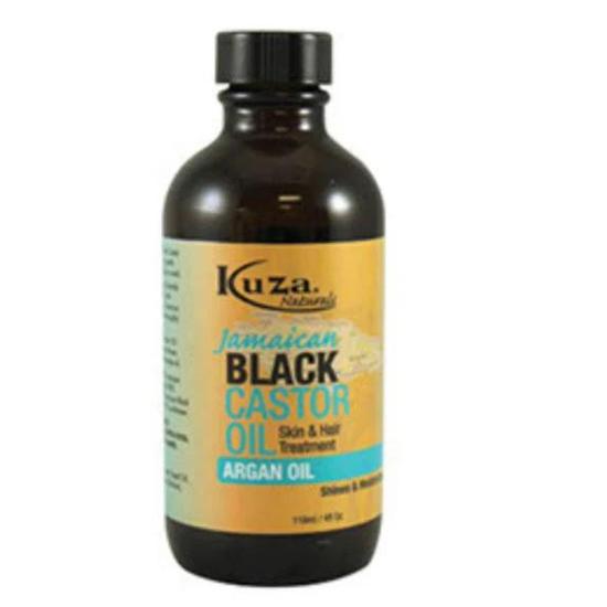 Kuza Jamaican Black Castor Oil For Skin & Hair Treatment With Argan Oil 118ml