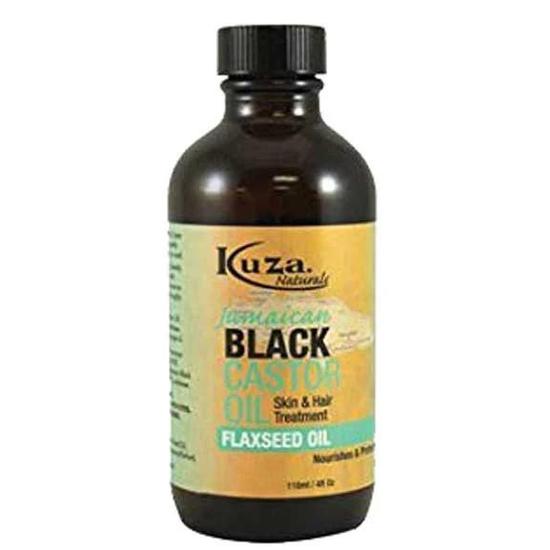 Kuza Jamaican Black Castor Oil Skin & Hair Treatment Flaxseed Oil 118ml