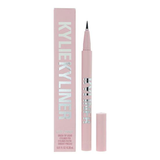 Kylie Skin Kyliner Brush Tip Liquid Eyeliner Pen 001 Black 0.4ml