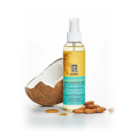 La Naturals Manuka Honey & Coconut Shine & Refresh Spray 6oz