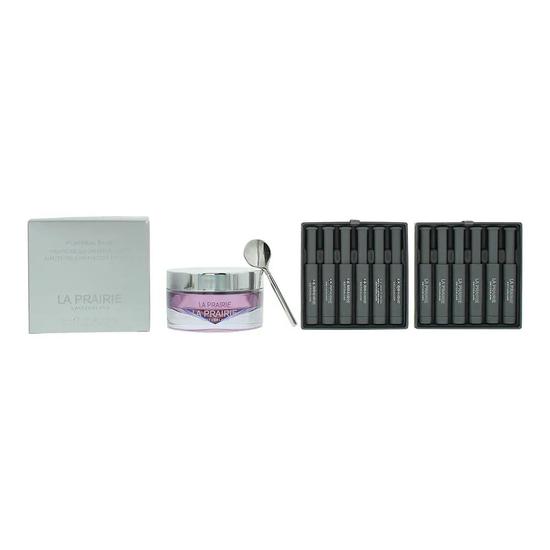 La Prairie Platinum Rare Haute-Rejuvenation Gift Set Overnight Mask 20ml + Serum x 12