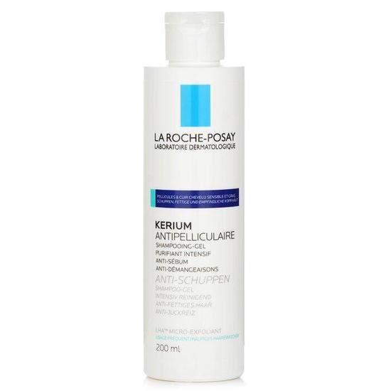 La Roche-Posay Kerium Anti-Dandruff Micro-Exfoliating LHA Gel Shampoo For Oily Scalp