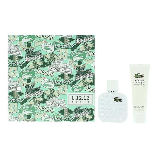 Lacoste Eau De Lacoste L.12.12 Blanc Eau De Toilette + Shower Gel 50ml