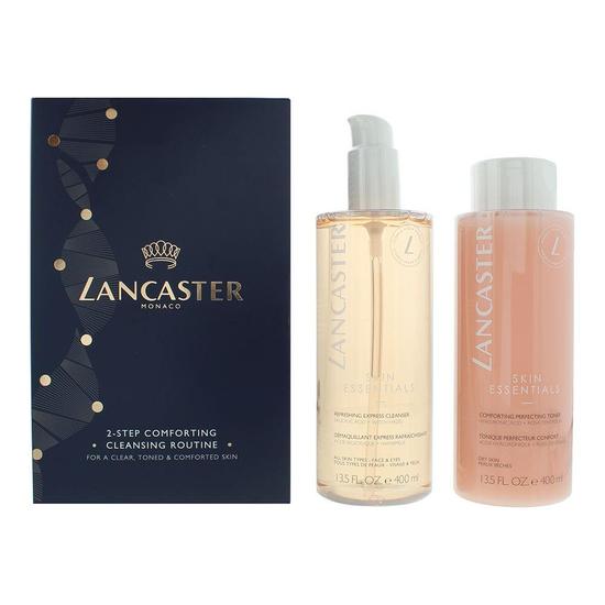 Lancaster 2 Step Cleansing & Toner Routine 400ml