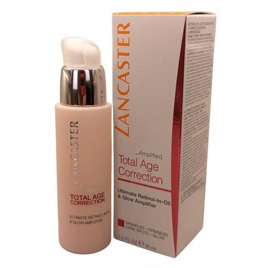 Lancaster Total Age Correction Ultimate Retinol In Oil & Glow Amplifier Anti Wrinkles, Skin Firmness 30ml