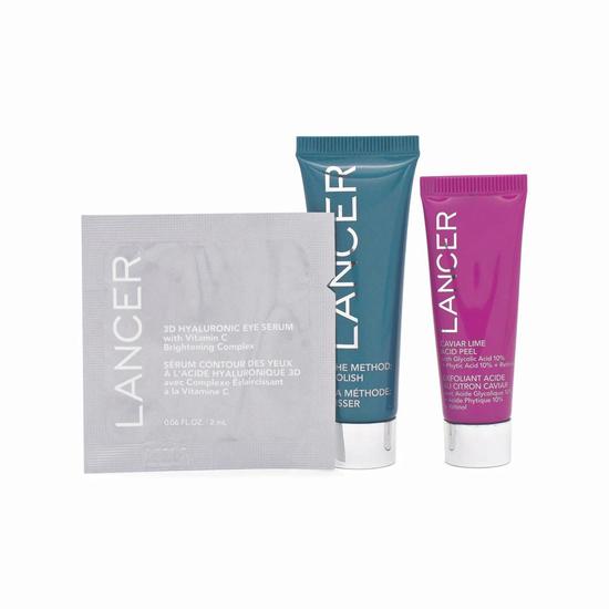 Lancer Skincare The Method 3 Piece Skin Care Mini Travel Trio Set Missing Box