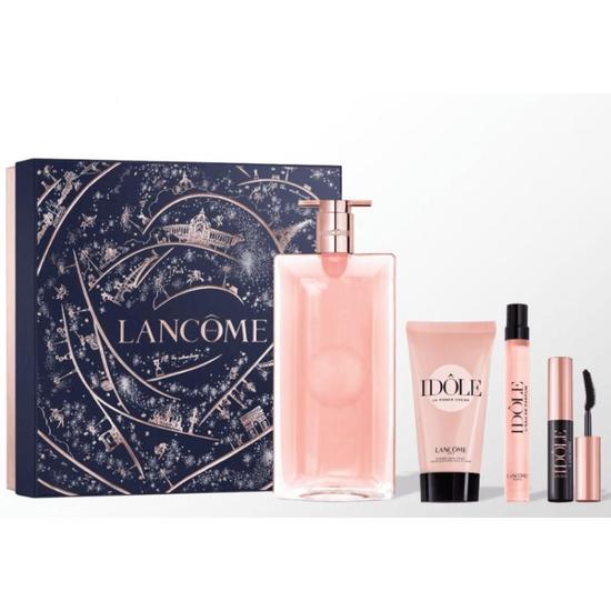 Lancôme Idole 100ml Eau De Parfum, 50ml Body Cream, 10ml Eau De Parfum + 2.5ml Mascara Gift Set