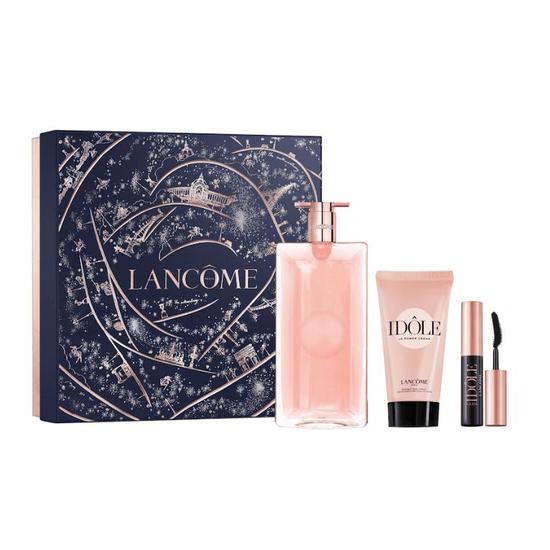 Lancôme Idole 50ml Eau De Parfum, 50ml Body Cream + 2.5ml Mascara Gift Set