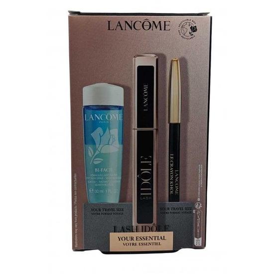 Lancôme Idole Idole Lash Idole Set Mascara 8ml Black Le Crayon Noir, Bi Facil Cleanser 30ml