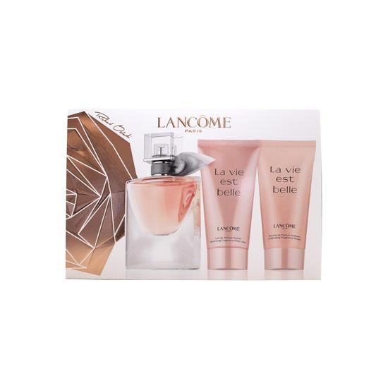 Lancôme La Vie Est Belle Eau De Parfum 30ml + 50ml Shower Gel + 50ml Body Lotion Gift Set