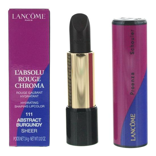 Lancôme L'absolu Rouge Chroma 111 Abstract Burgundy Sheer Lipstick 3.4 g