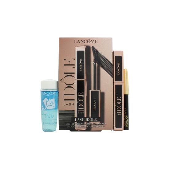 Lancôme Lash Idole Gift Set 8ml Lash Idole Mascara Black + 0.7g Mini Le Crayon Khol Eyeliner Black + 30ml Bi Facil Makeup Remover
