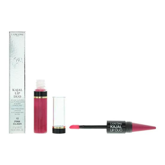 Lancôme Lip Kajal Duo 12 Pink Clash High Precision Lipstick 2.7g Illuminating Gloss 5.6ml