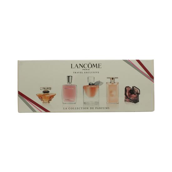 Lancôme Miniature Fragrances Gift Set 5ml Eau De Parfum Idole + 4ml Eau De Parfum La Vie Est Belle + 7.5ml Eau De Parfum Tresor + 5ml Eau De Parfum Miracle + 5ml La Nuit Tresor Eau De Parfum