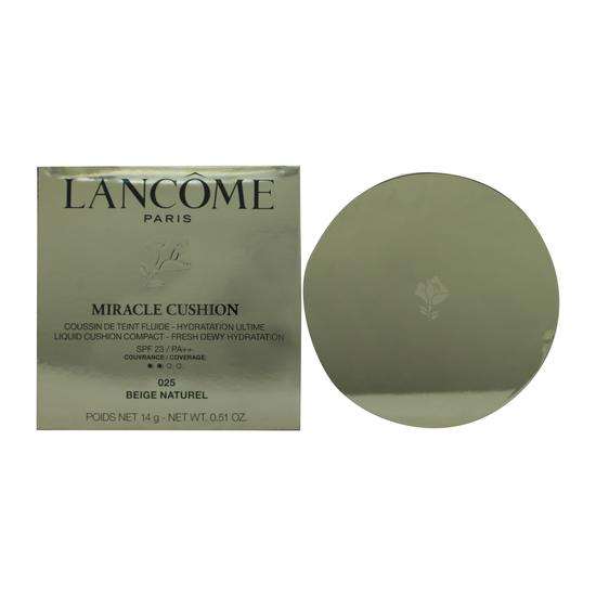 Lancôme Miracle Cushion Fluid Foundation Compact SPF 23 025 Beige Naturel