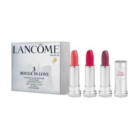 Lancôme Rouge In Love Lipstick Set 3 x 3.40g