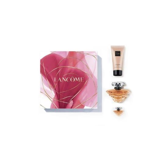 Lancôme Trésor Eau De Parfum Women's Perfume Gift Set Spray 30ml With Body Lotion & 7.5ml Eau De Parfum