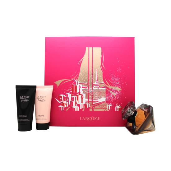 Lancôme Trésor La Nuit Gift Set 50ml Eau De Parfum + 50ml Body Lotion + 50ml Shower Gel
