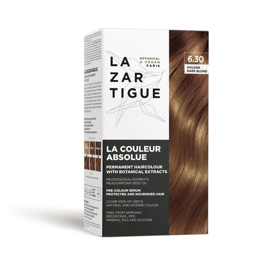 LAZARTIGUE LA COULEUR ABSOLUE Permanent Hair Colour 6.30 GOLDEN DARK BLONDE