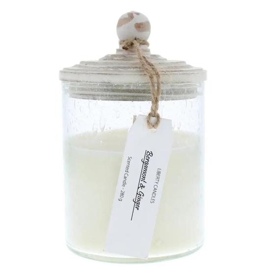 Liberty Candle Bergamot Ginger Candle 280g