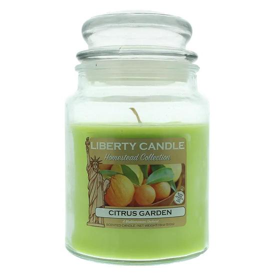 Liberty Candle Homestead Collection Citrus Garden Candle 18oz