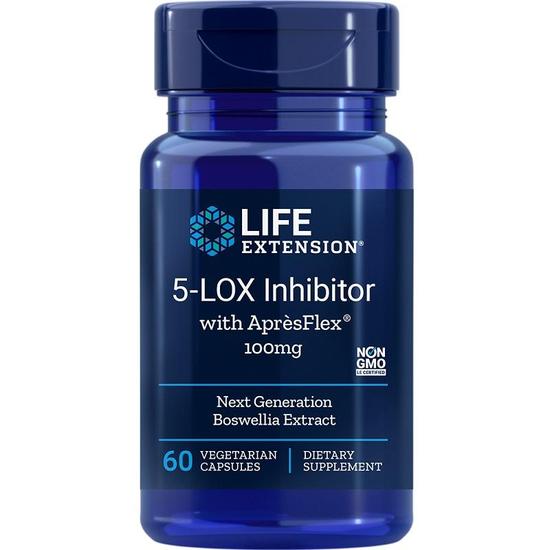 Life Extension 5-LOX Inhibitor With ApresFlex 100mg Vegicaps 60 Vegicaps