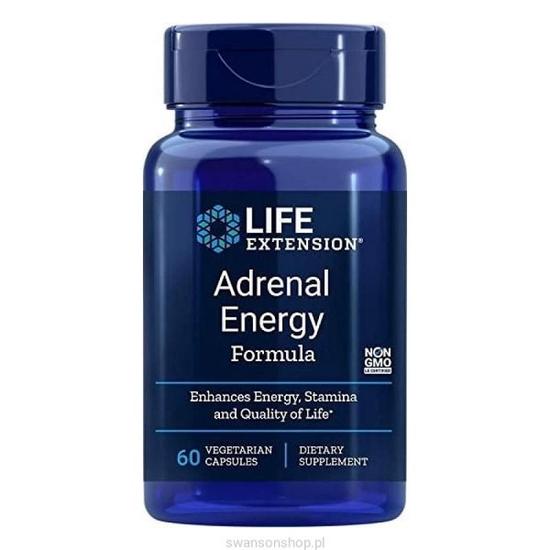 Life Extension Adrenal Energy Formula Vegicaps 60 Vegicaps