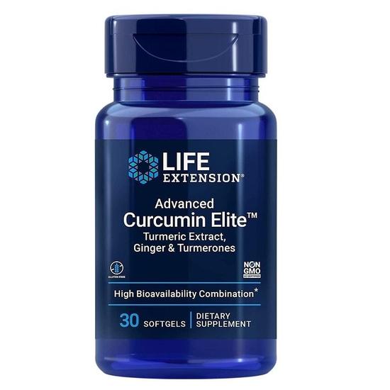 Life Extension Advanced Curcumin Elite Turmeric Extract Ginger & Turmerones Softgels 30 Softgels