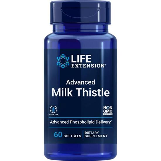 Life Extension Advanced Milk Thistle Softgels 60 Softgels