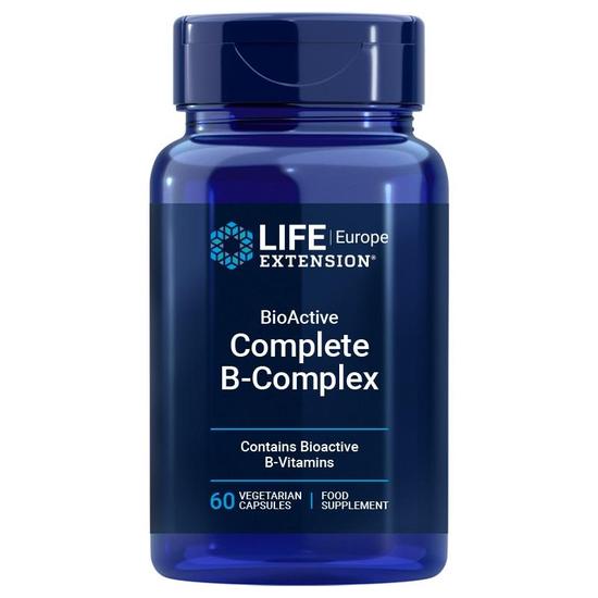 Life Extension Bio-Active Complete B-Complex Vegicaps 60 Vegicaps