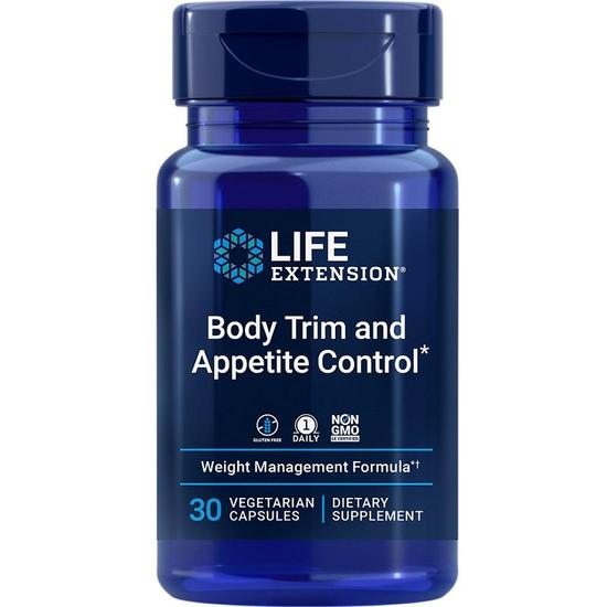 Life Extension Body Trim & Appetite Control Vegicaps 30 Vegicaps