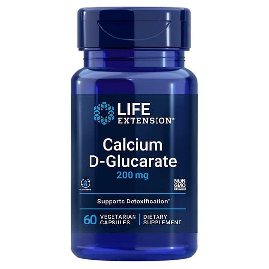 Life Extension Calcium D-Glucarate 200mg Vegicaps 60 Vegicaps