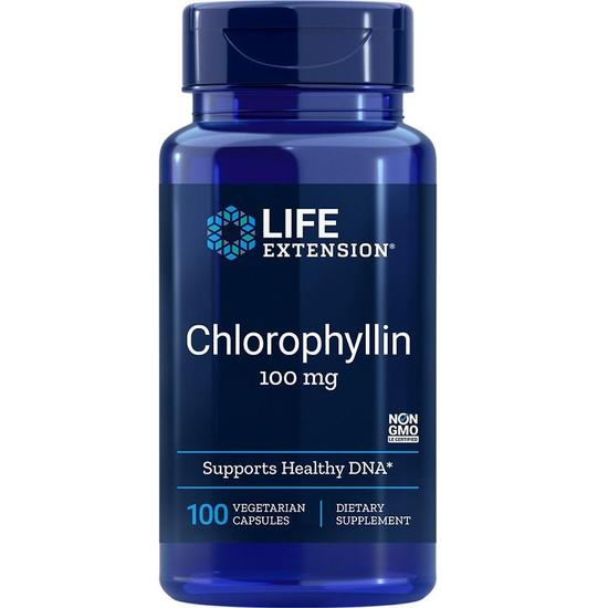 Life Extension Chlorophyllin 100mg Vegicaps 100 Vegicaps