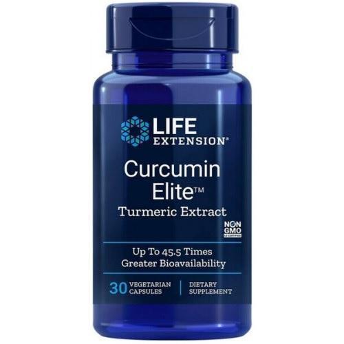 Life Extension Curcumin Elite Turmeric Extract Vegicaps 30 Vegicaps